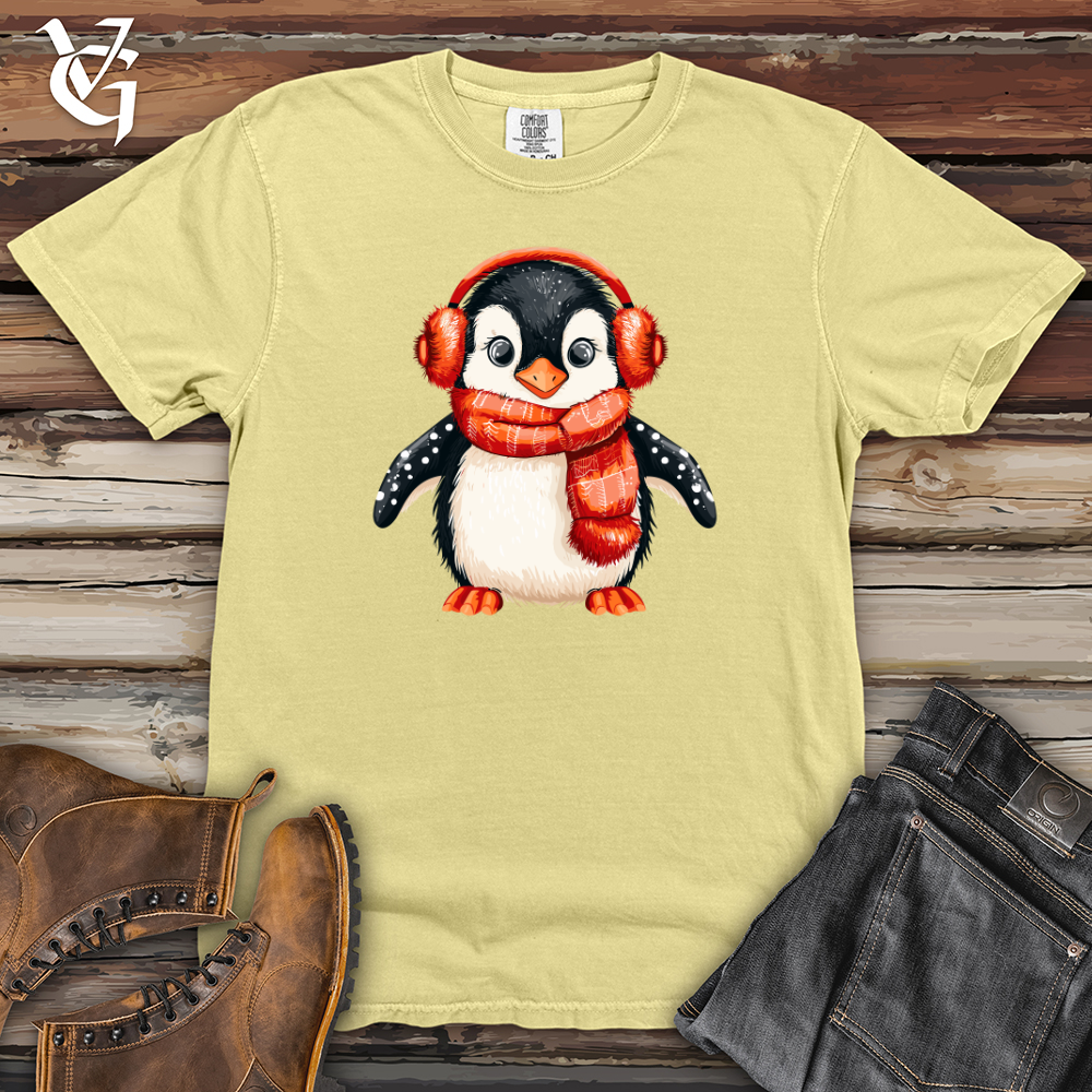 Penguin Winter Warmth Heavy Cotton Comfort Colors Tee