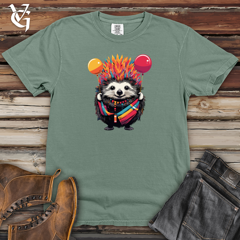 Hedgehog Festive Blast Heavy Cotton Comfort Colors Tee