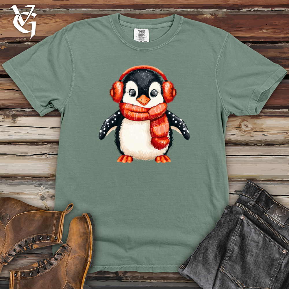 Penguin Winter Warmth Heavy Cotton Comfort Colors Tee