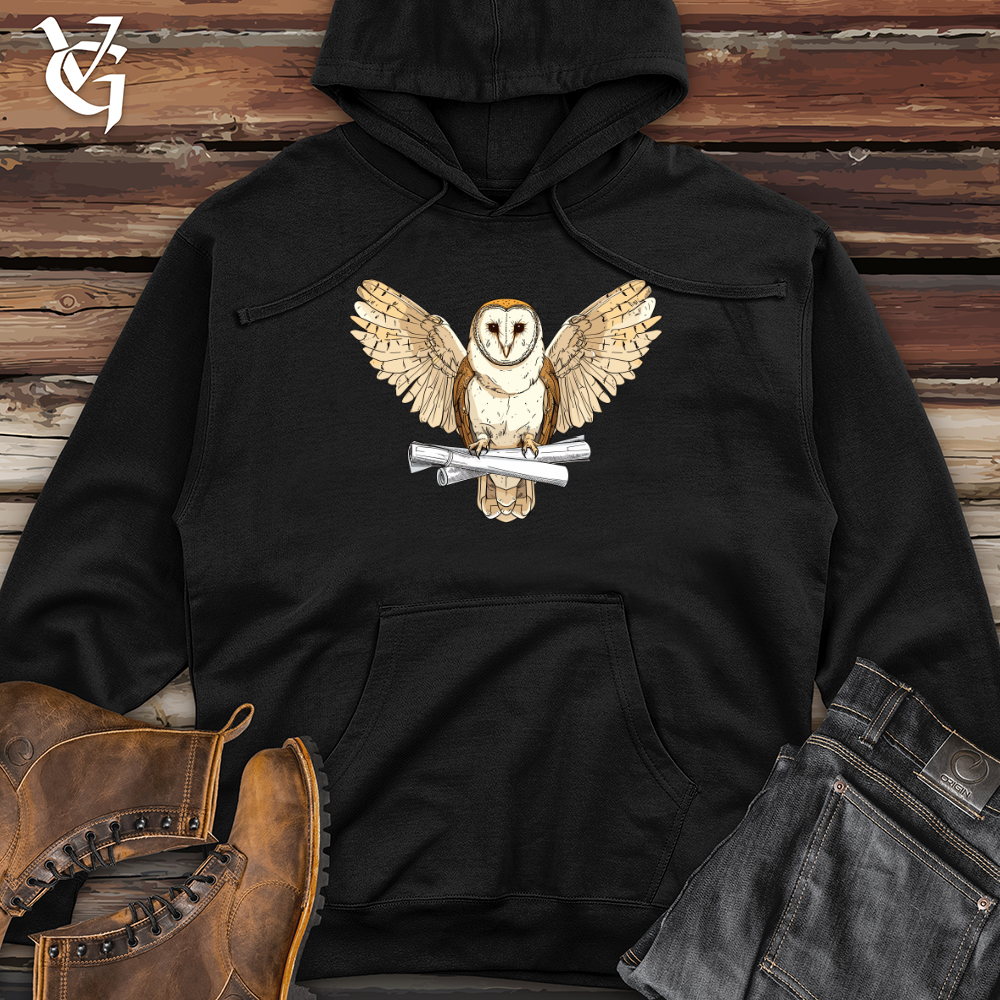 Owl Architect Wisdom Midweight Hooded Sweatshirt