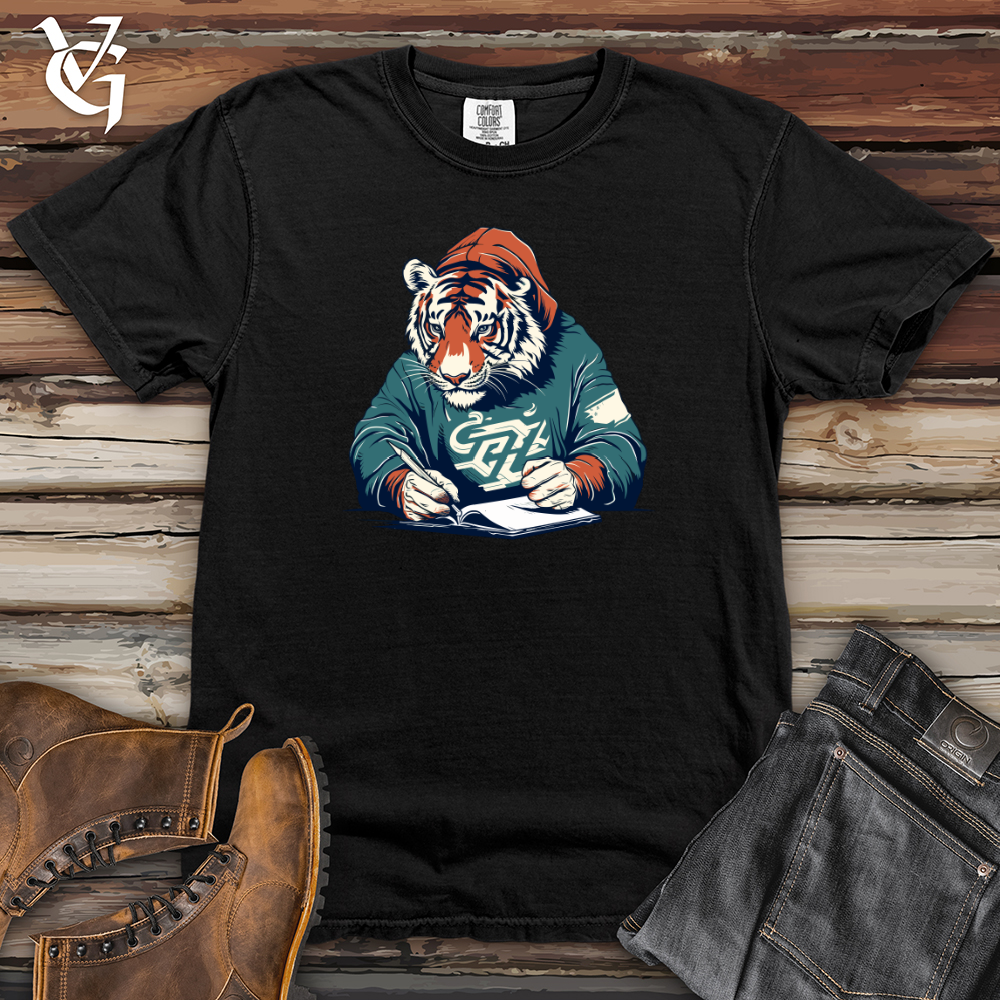 Retro Scribbling Tiger Heavy Cotton Comfort Colors Tee