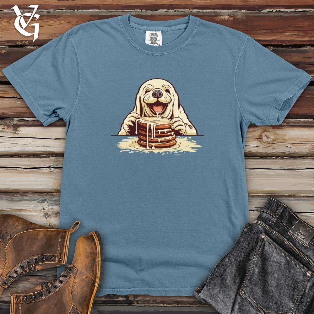 Happy Pancake Walrus Heavy Cotton Comfort Colors Tee