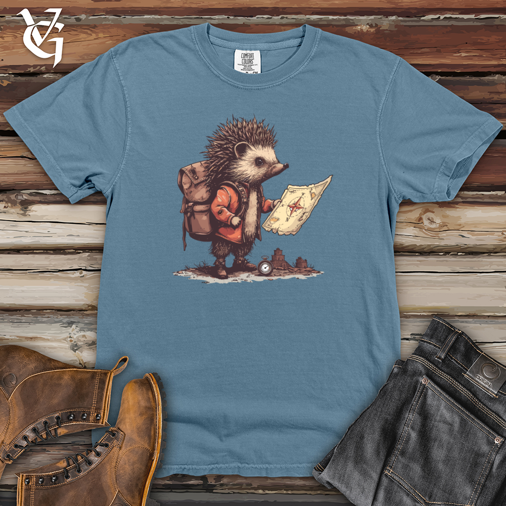 Hedgehog Explorer Quest Heavy Cotton Comfort Colors Tee
