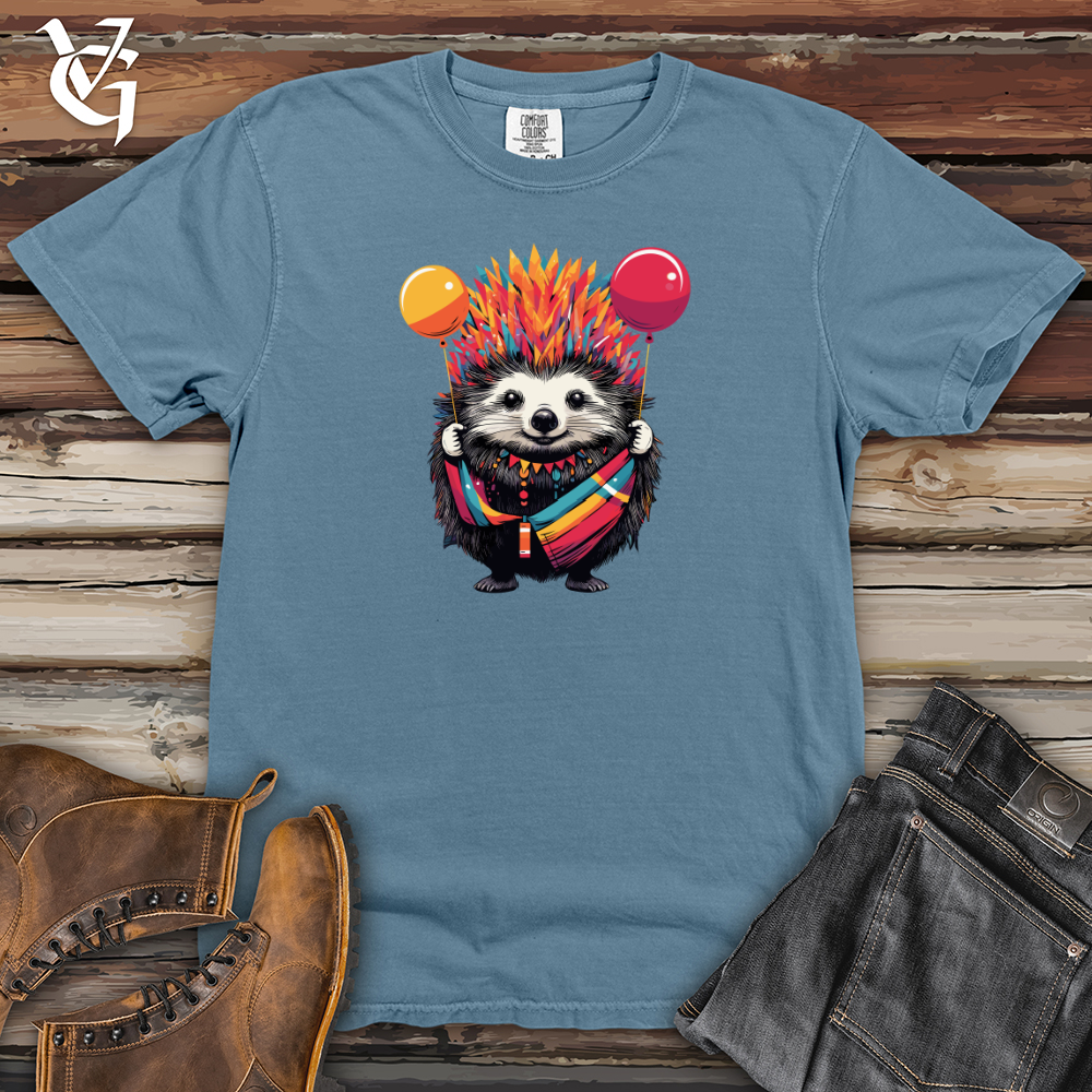 Hedgehog Festive Blast Heavy Cotton Comfort Colors Tee