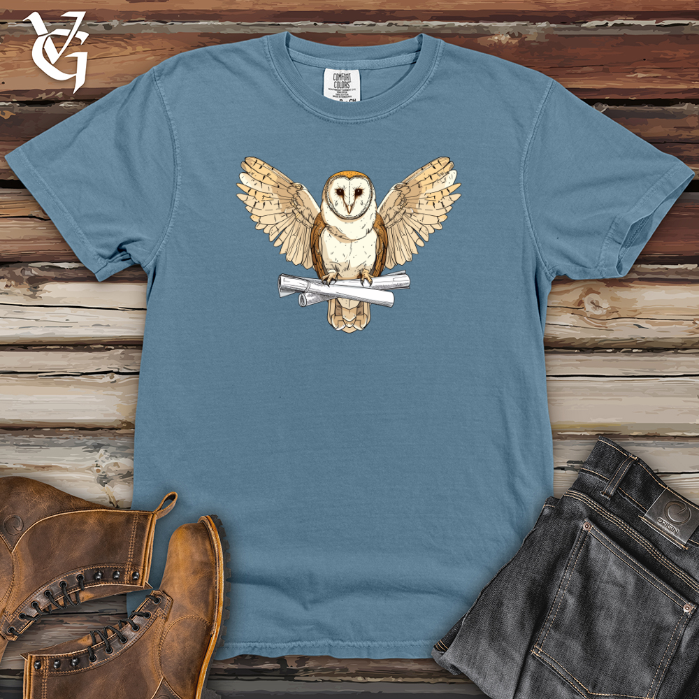 Owl Architect Wisdom Heavy Cotton Comfort Colors Tee
