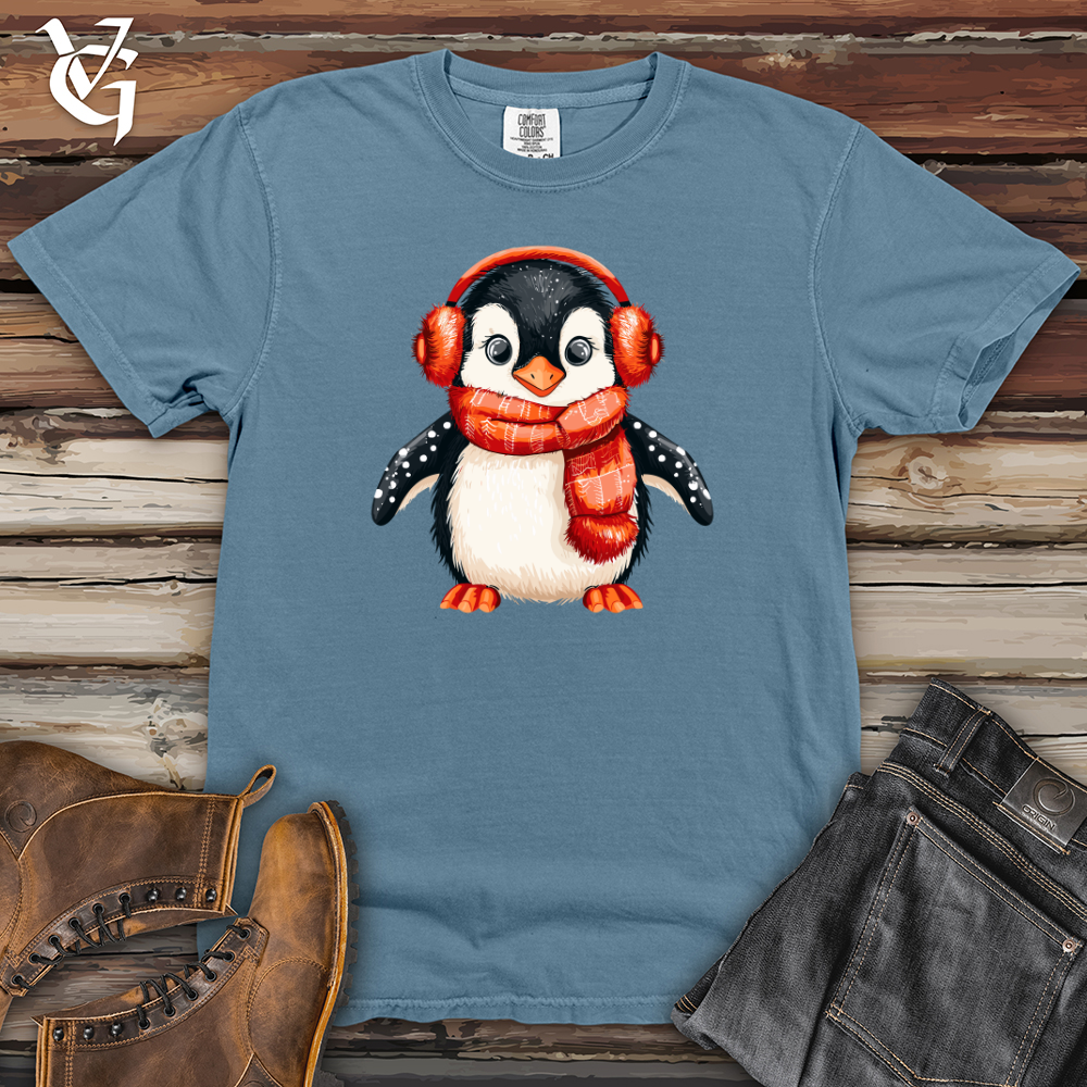 Penguin Winter Warmth Heavy Cotton Comfort Colors Tee