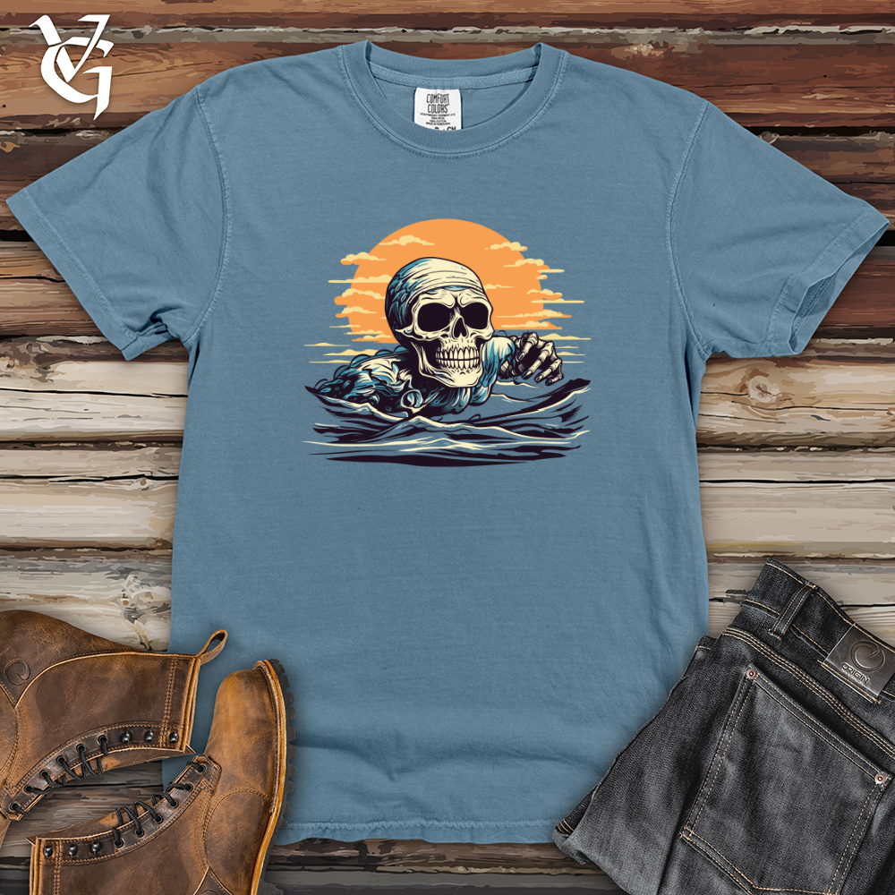 Retro Aquatic Adventure Heavy Cotton Comfort Colors Tee