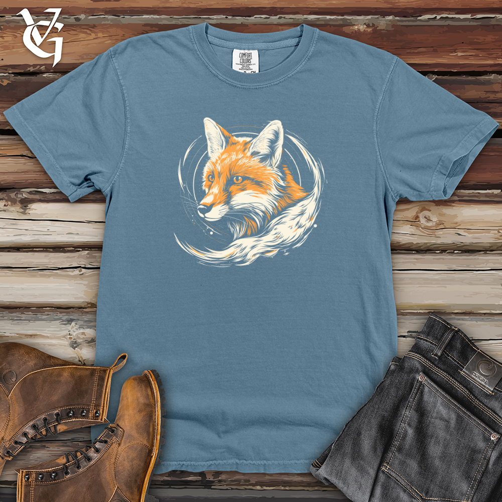 Retro Cosmo Fox Heavy Cotton Comfort Colors Tee
