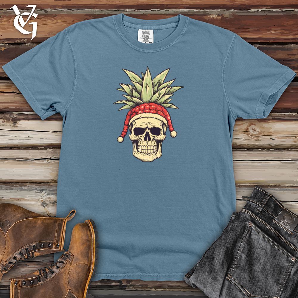 Retro Santa Pineapple Claus Heavy Cotton Comfort Colors Tee