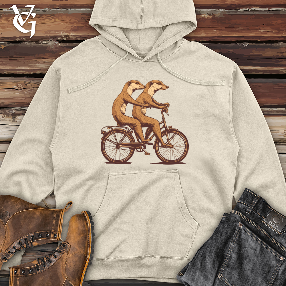 Meerkat Tandem Riders Midweight Hooded Sweatshirt