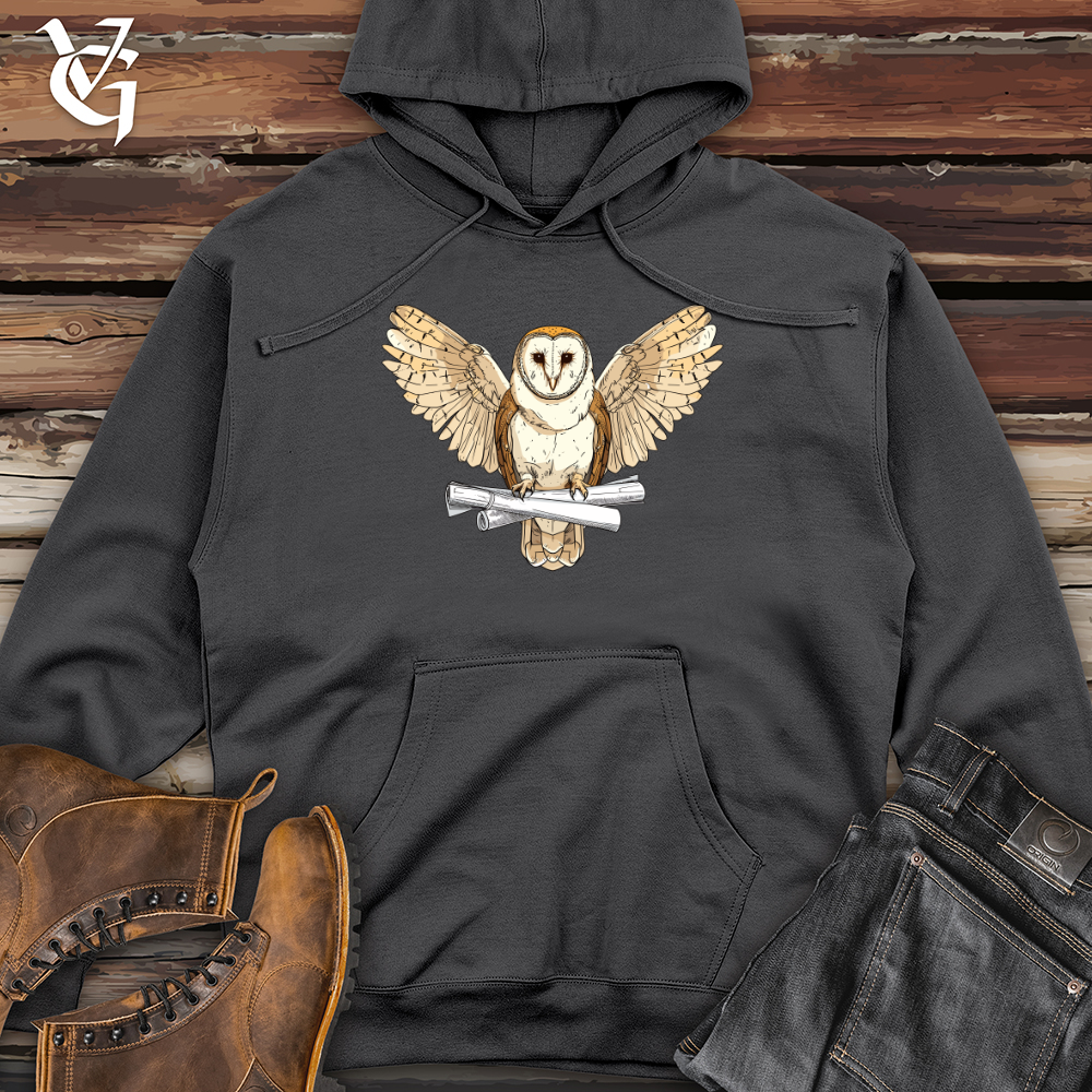 Owl Architect Wisdom Midweight Hooded Sweatshirt