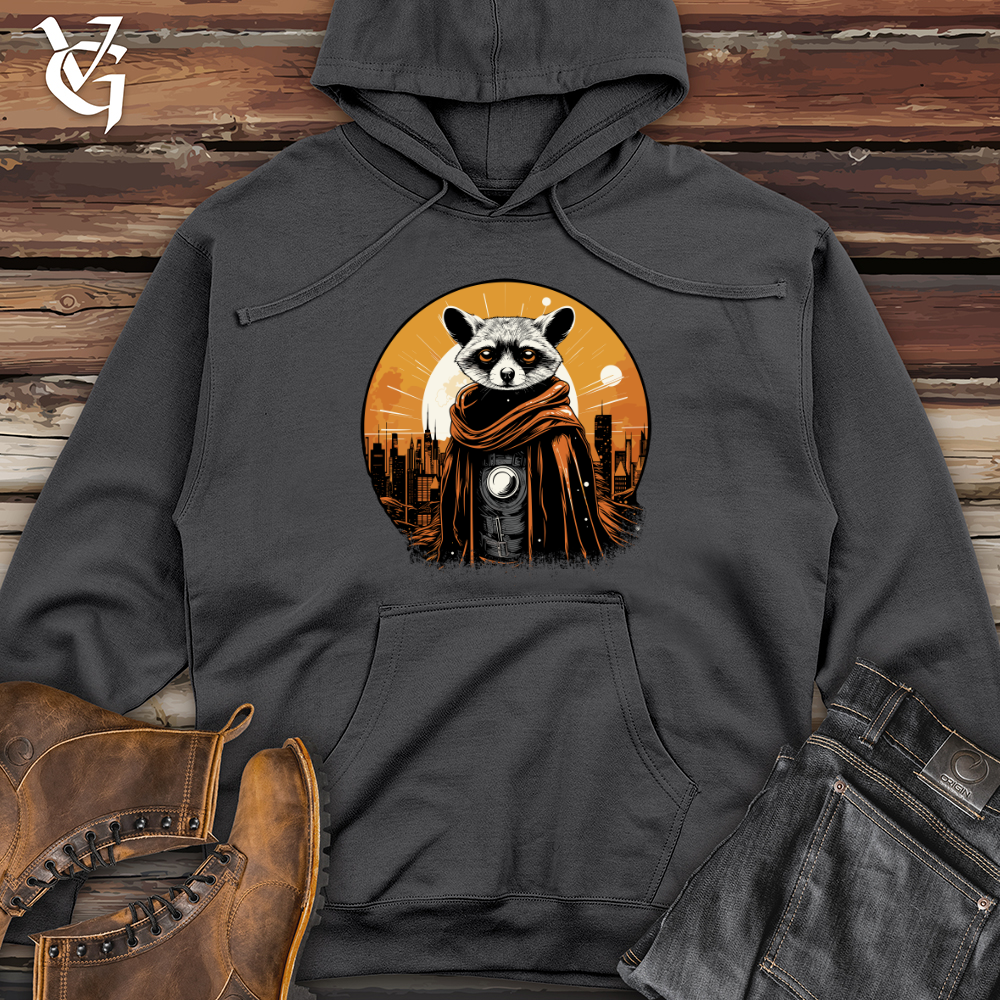 Raccoon Vigilante Midweight Hooded Sweatshirt