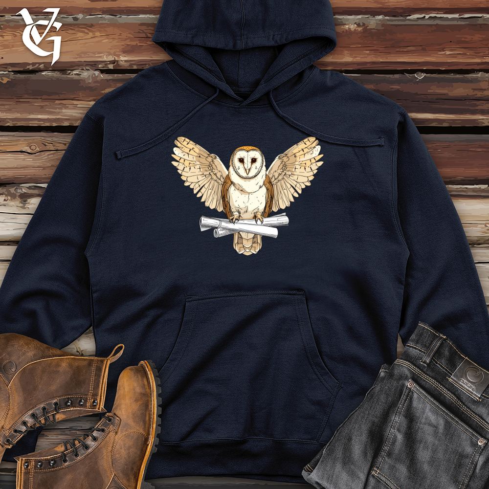 Owl Architect Wisdom Midweight Hooded Sweatshirt
