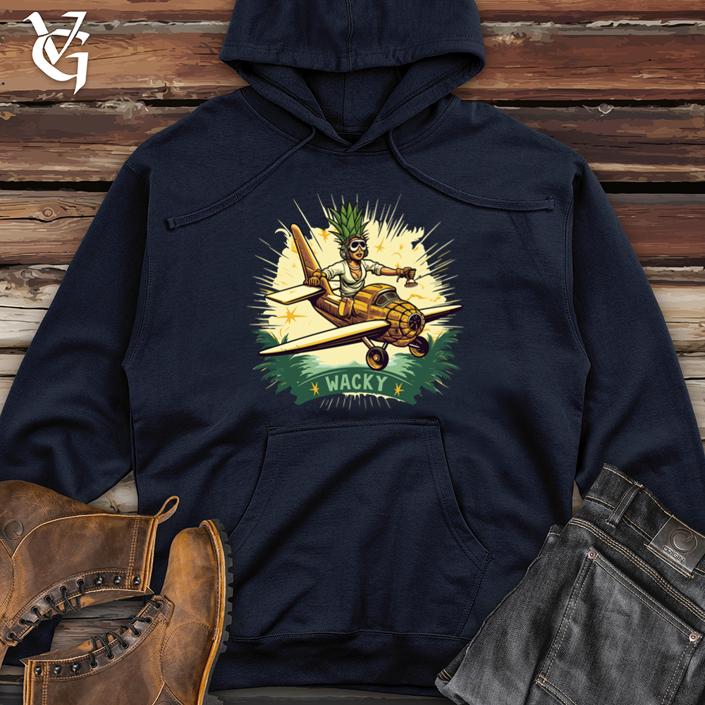 Retro Ace Pineapple Midweight Hooded Sweatshirt