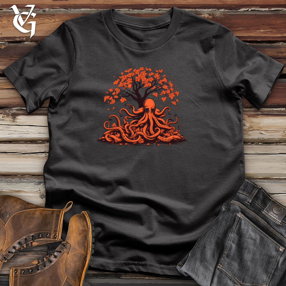 Retro Leaf Raker Cotton Tee