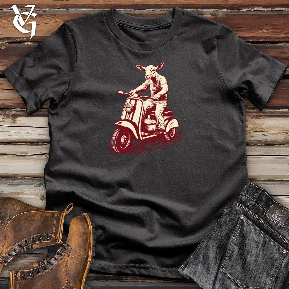 Retro Scootin Farm Cotton Tee
