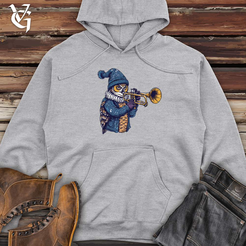 Owl Trumpet Performance Midweight Hooded Sweatshirt