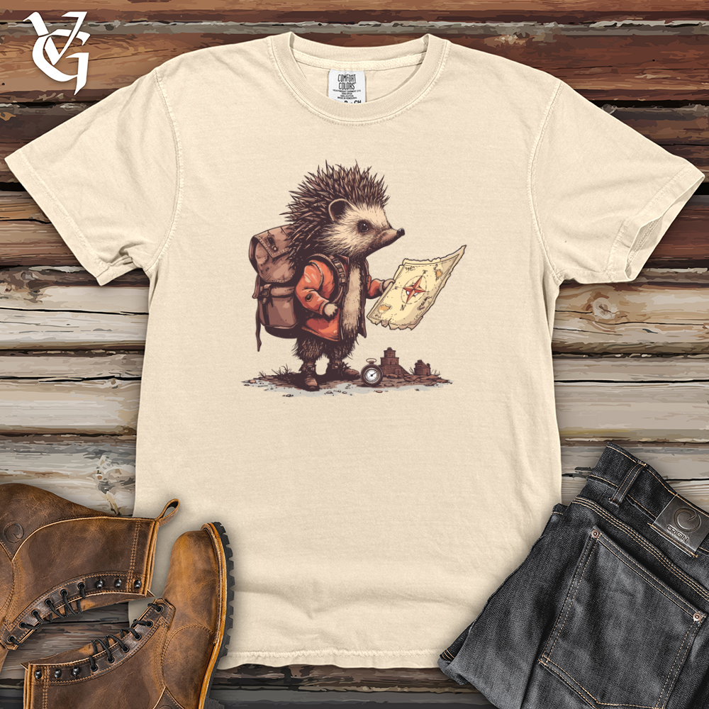 Hedgehog Explorer Quest Heavy Cotton Comfort Colors Tee