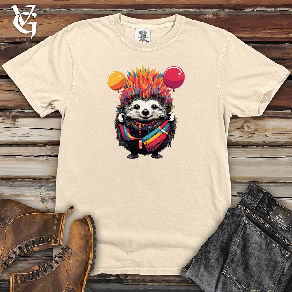 Hedgehog Festive Blast Heavy Cotton Comfort Colors Tee