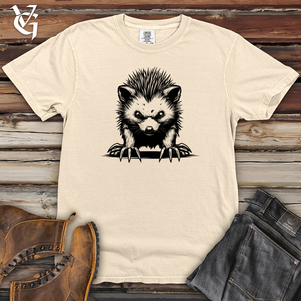 Hedgehog Fierce Gaze Heavy Cotton Comfort Colors Tee
