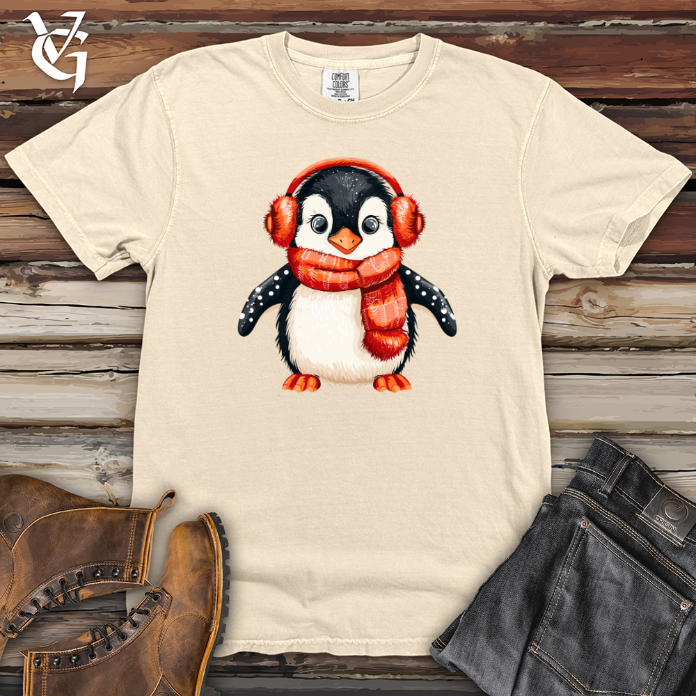 Penguin Winter Warmth Heavy Cotton Comfort Colors Tee