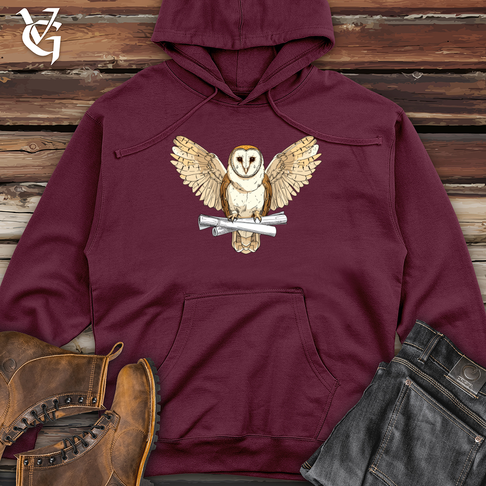 Owl Architect Wisdom Midweight Hooded Sweatshirt
