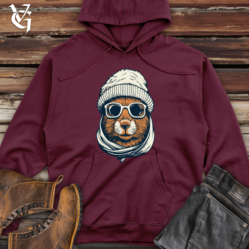 Retro Acorn Cap Midweight Hooded Sweatshirt