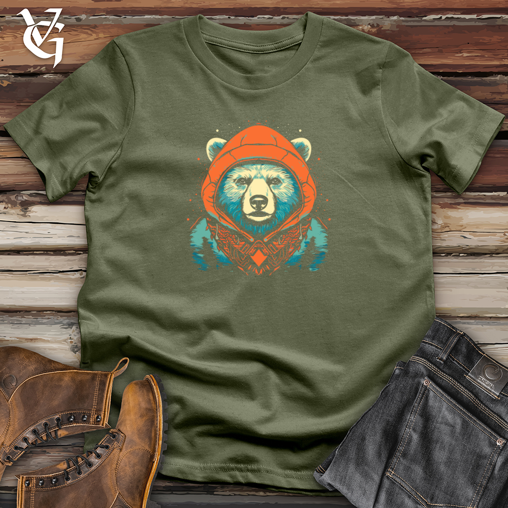Retro Cosmic Beanie Bear Softstyle Tee