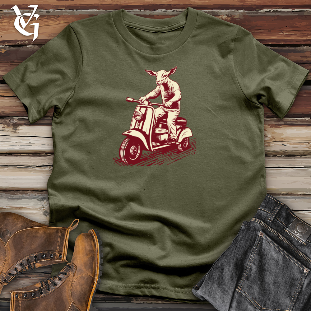 Retro Scootin Farm Cotton Tee