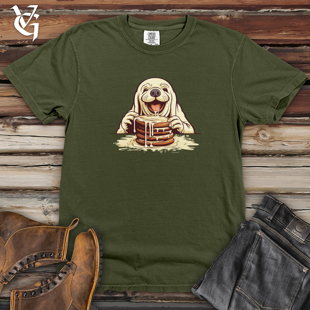 Happy Pancake Walrus Heavy Cotton Comfort Colors Tee