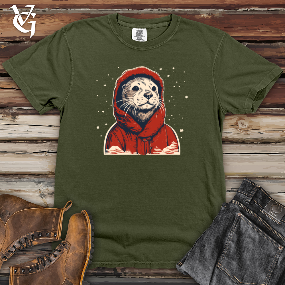Retro Cozy Otter Heavy Cotton Comfort Colors Tee