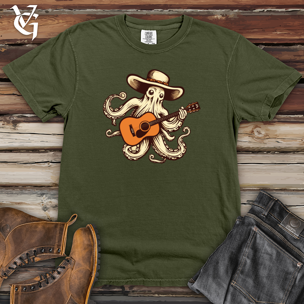 Retro Rocktopus Heavy Cotton Comfort Colors Tee