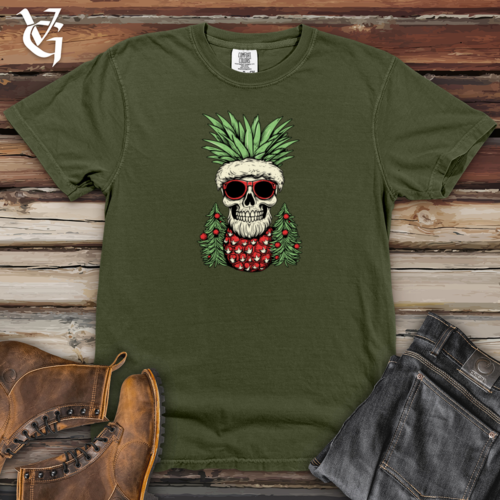 Retro Santa Pineapple Heavy Cotton Comfort Colors Tee