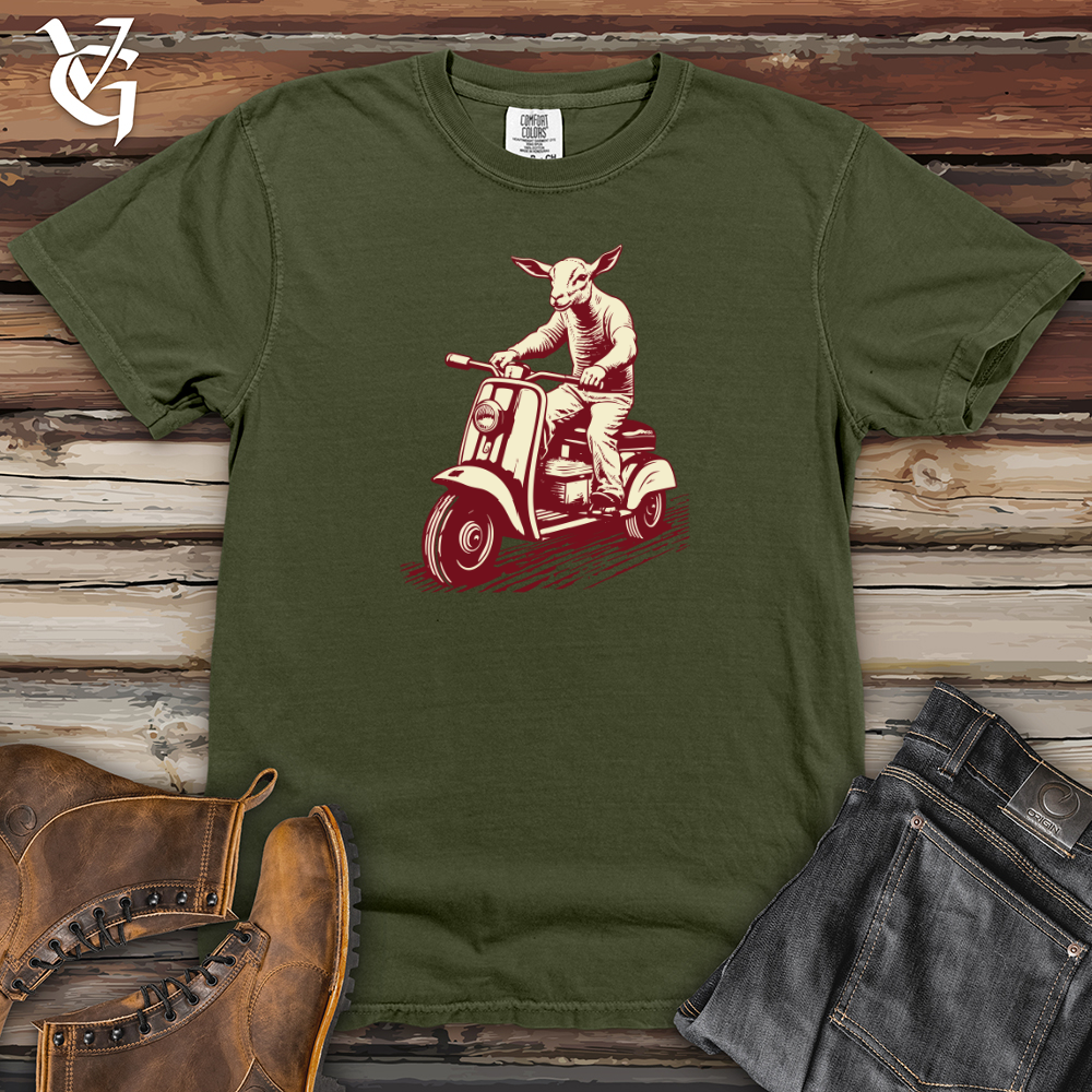 Retro Scootin Farm Heavy Cotton Comfort Colors Tee
