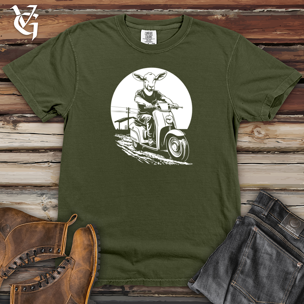 Retro Scootin Livestock Heavy Cotton Comfort Colors Tee