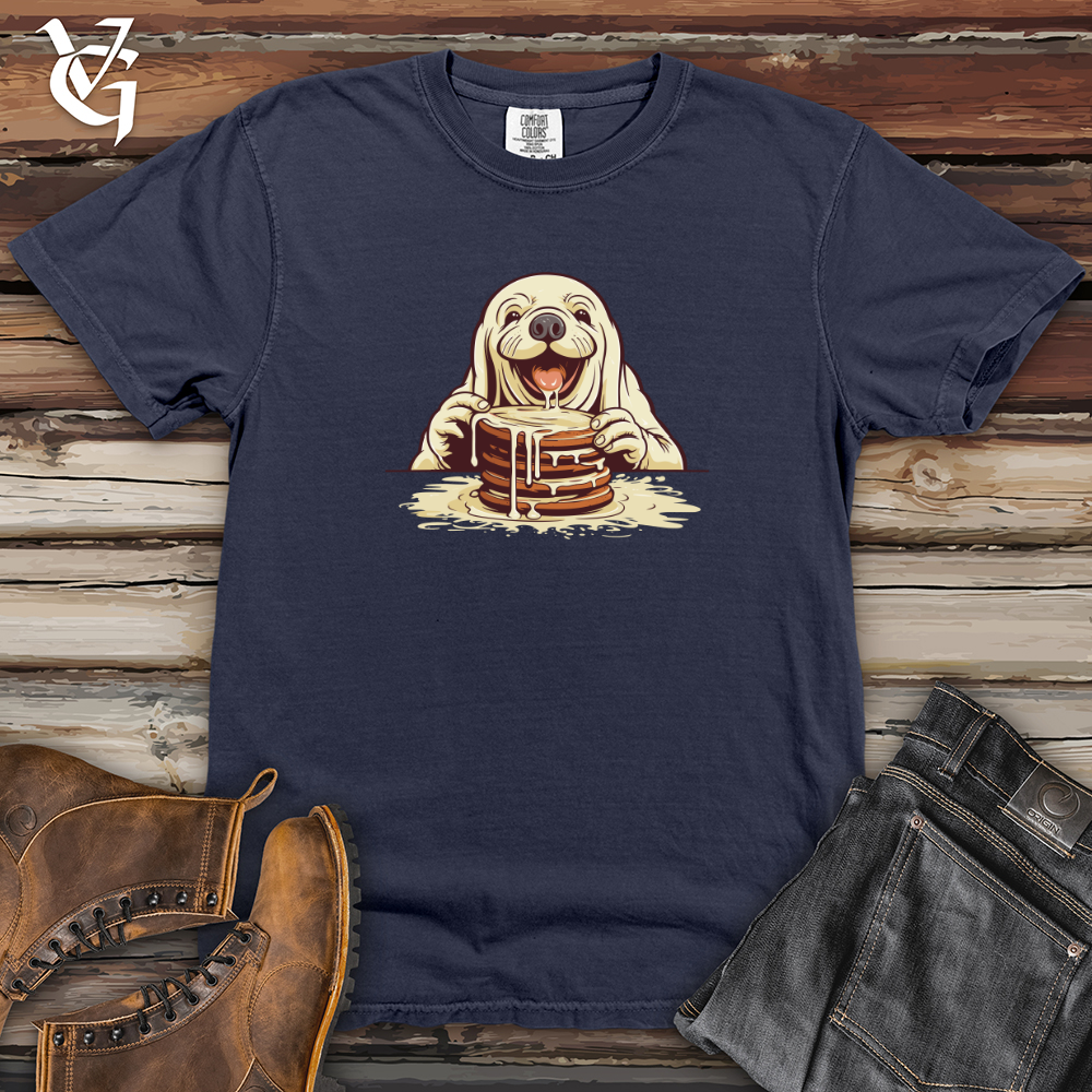 Happy Pancake Walrus Heavy Cotton Comfort Colors Tee