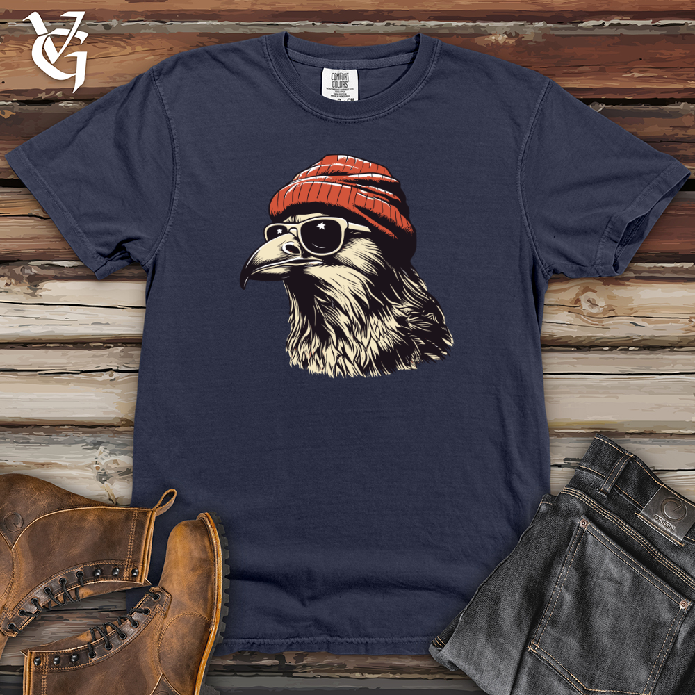 Retro Cool Crow Heavy Cotton Comfort Colors Tee