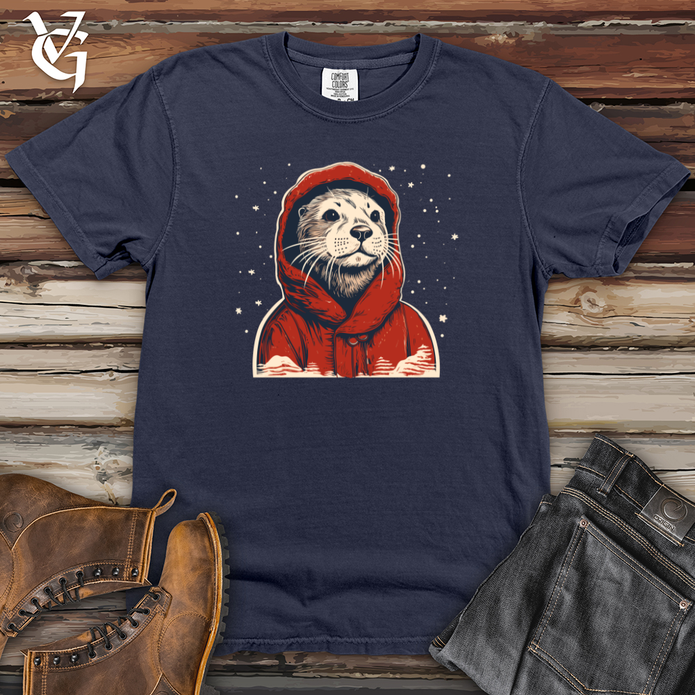 Retro Cozy Otter Heavy Cotton Comfort Colors Tee