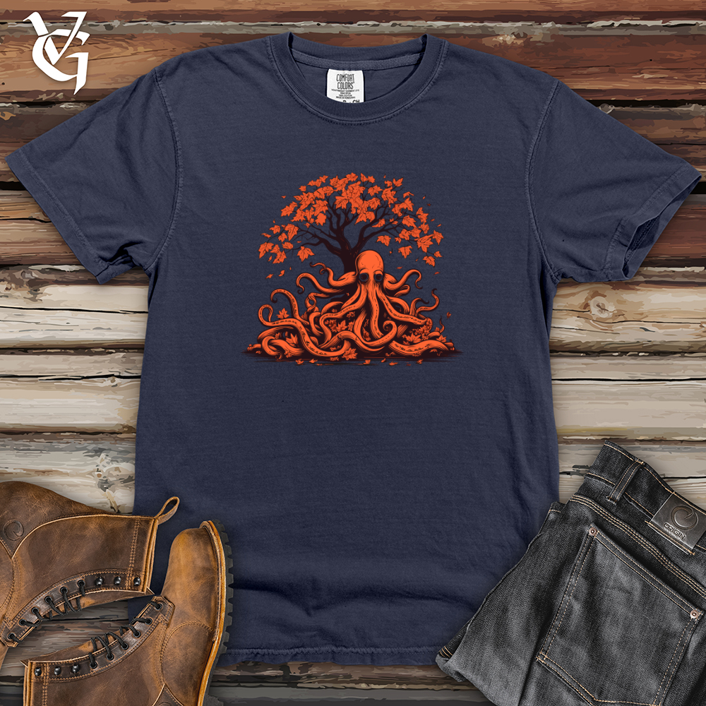 Retro Leaf Raker Heavy Cotton Comfort Colors Tee