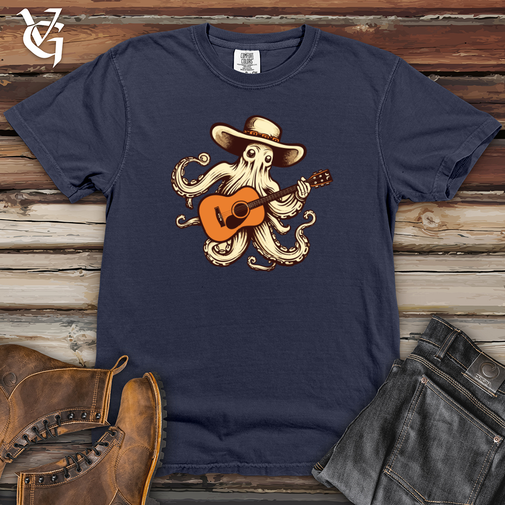 Retro Rocktopus Heavy Cotton Comfort Colors Tee