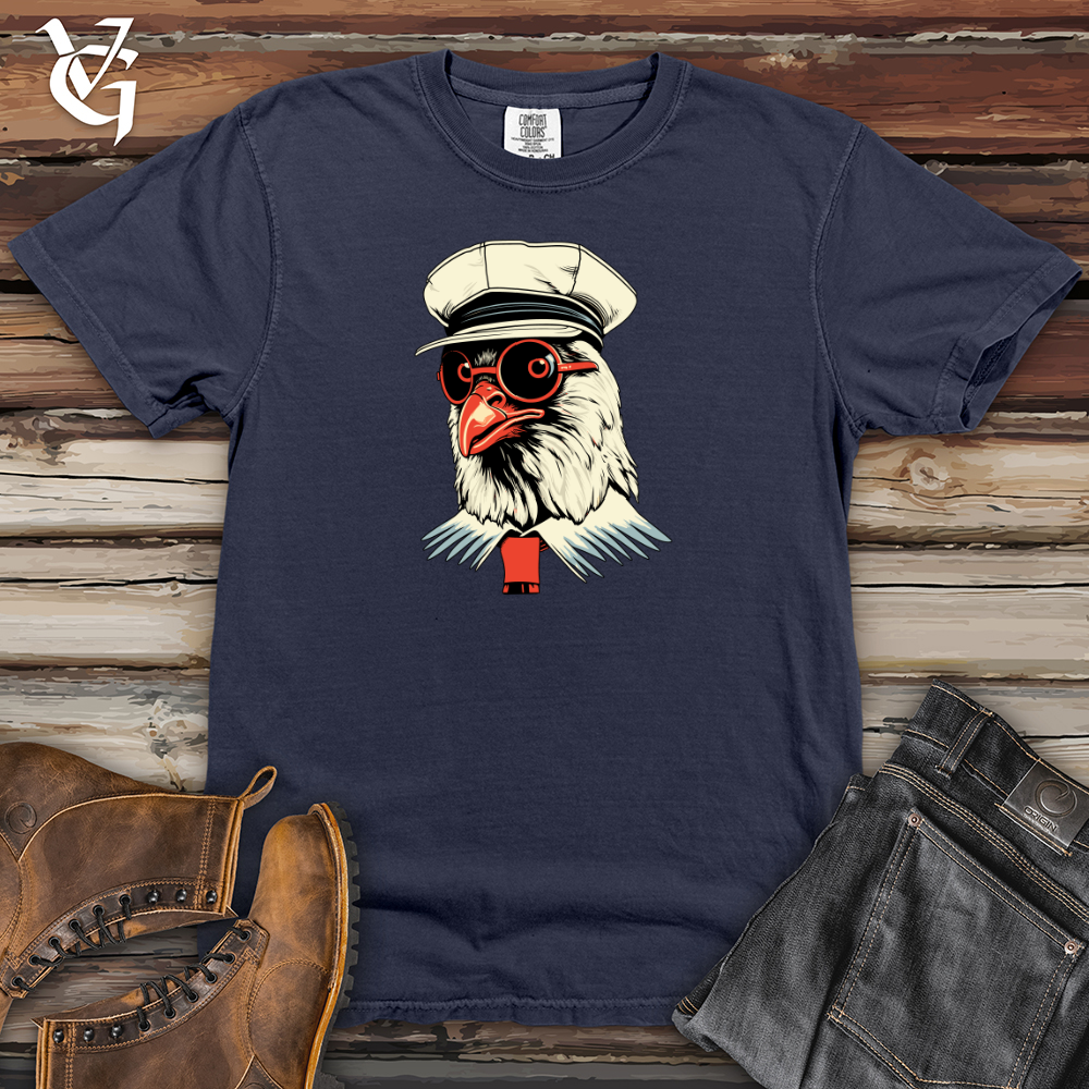 Retro Rooster Referee Heavy Cotton Comfort Colors Tee