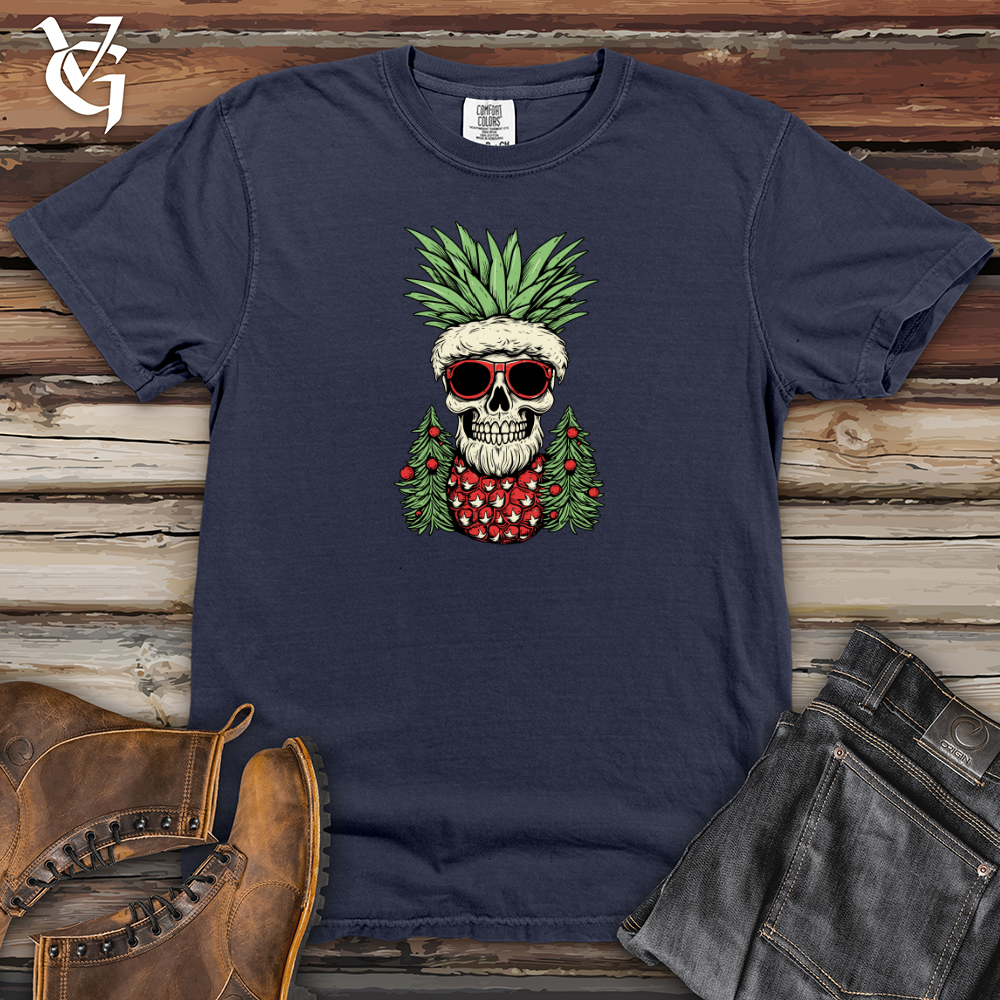 Retro Santa Pineapple Heavy Cotton Comfort Colors Tee