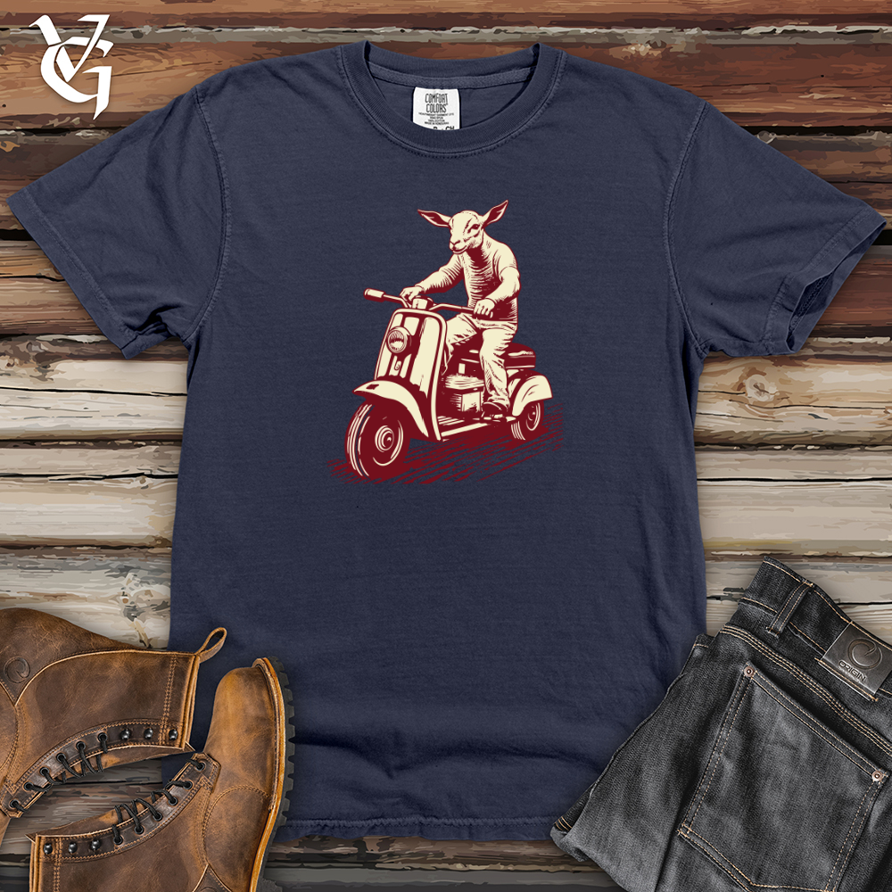 Retro Scootin Farm Heavy Cotton Comfort Colors Tee