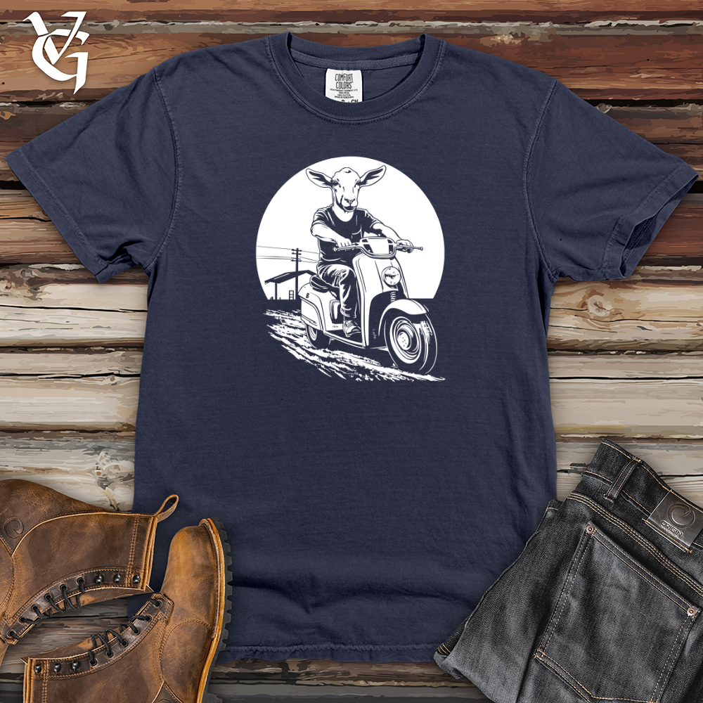 Retro Scootin Livestock Heavy Cotton Comfort Colors Tee