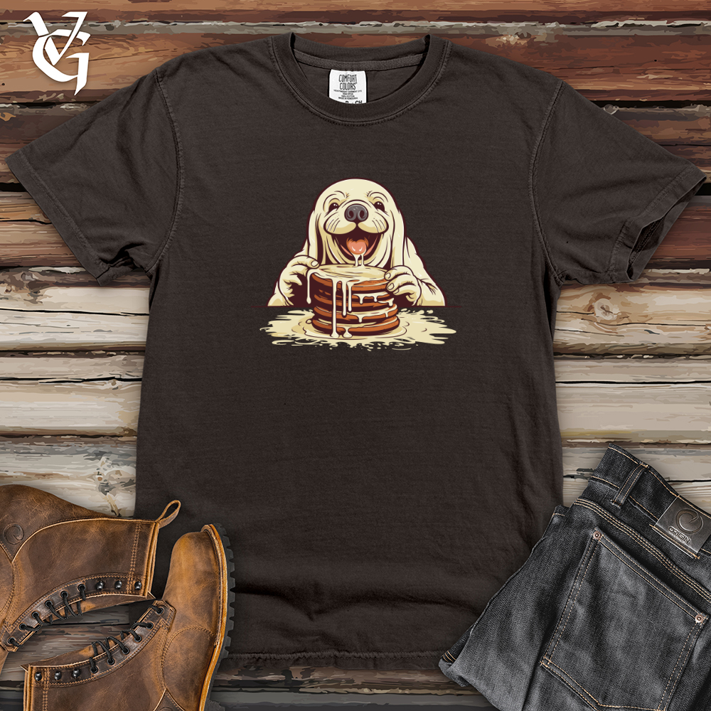 Happy Pancake Walrus Heavy Cotton Comfort Colors Tee