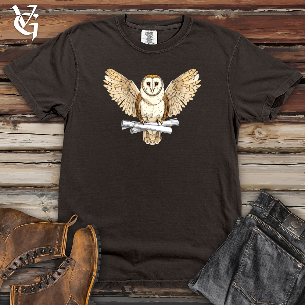 Owl Architect Wisdom Heavy Cotton Comfort Colors Tee