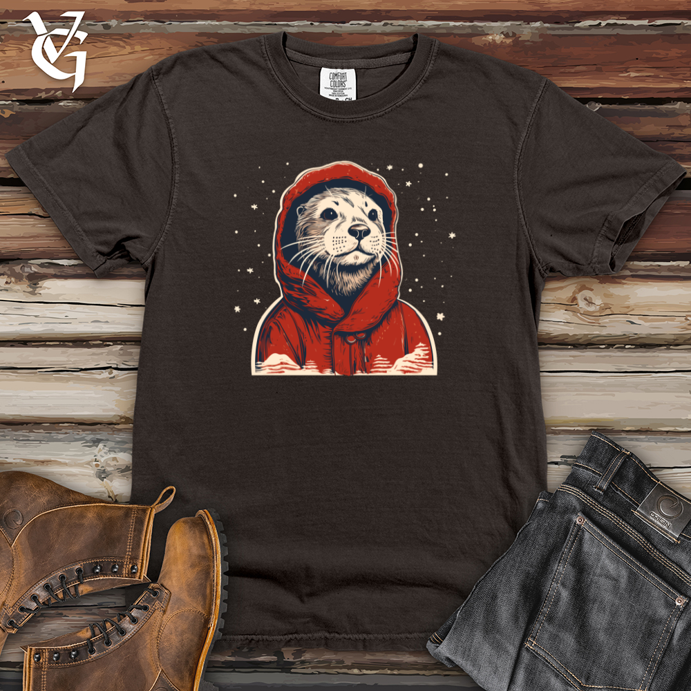 Retro Cozy Otter Heavy Cotton Comfort Colors Tee