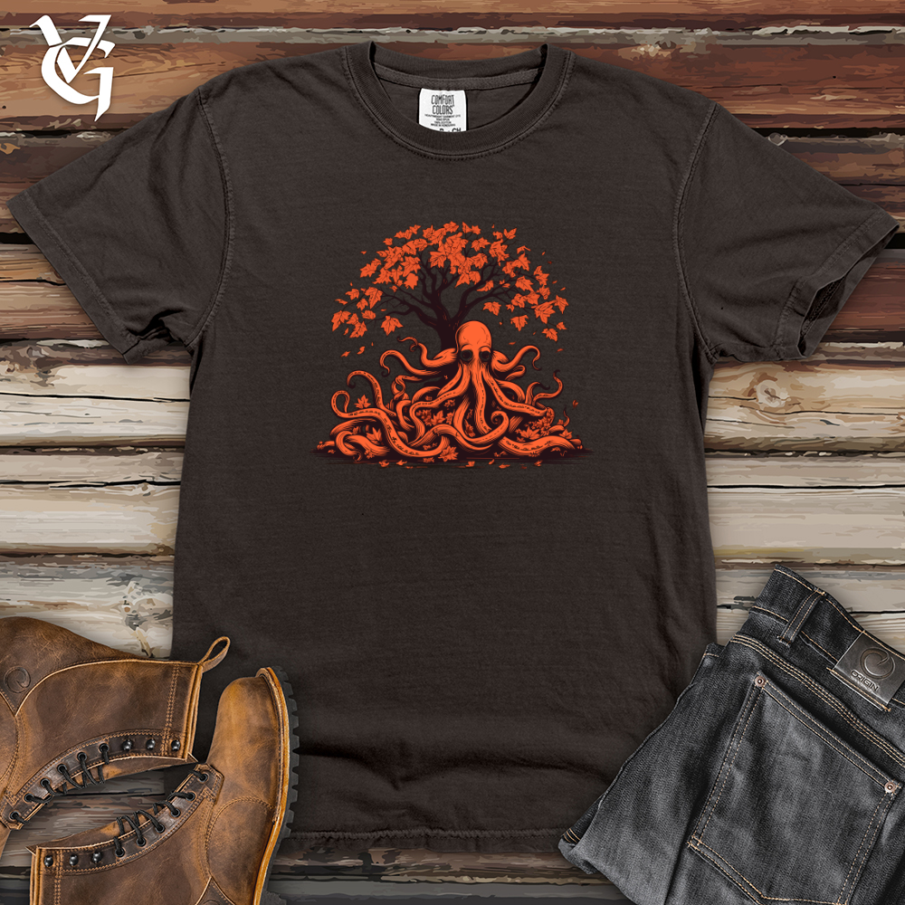 Retro Leaf Raker Heavy Cotton Comfort Colors Tee
