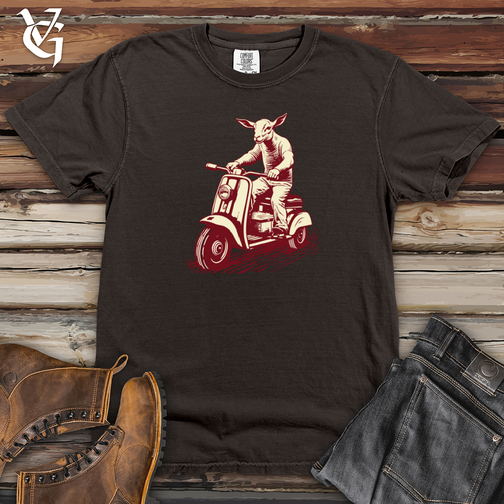 Retro Scootin Farm Heavy Cotton Comfort Colors Tee