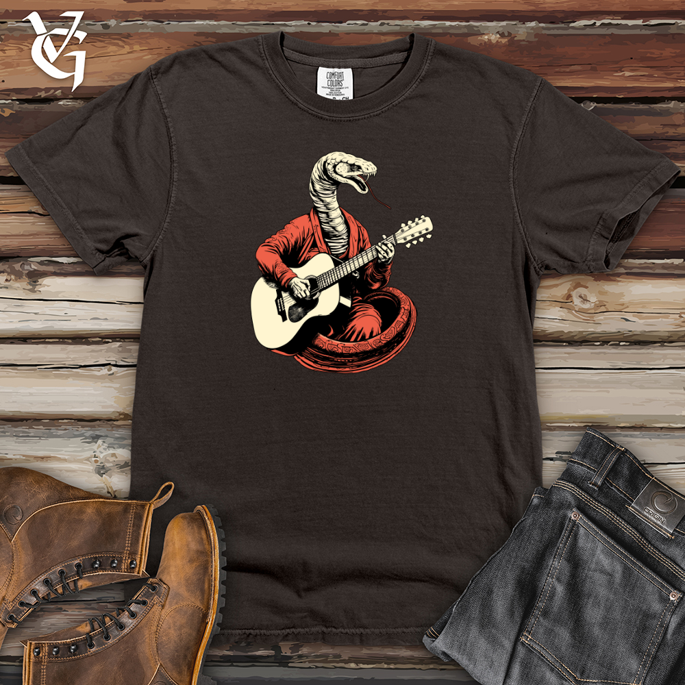 Retro Serpent Strummer Heavy Cotton Comfort Colors Tee